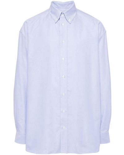 Marni Long-sleeve cotton shirt - Blau