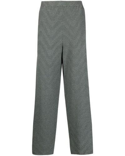 Isa Boulder Wide-cut Technical-jersey Trousers - Grey
