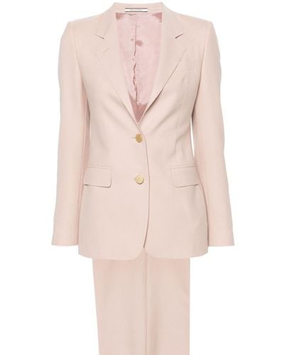 Tagliatore Single-breasted Evening Suit - Pink