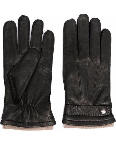 Mackintosh Gloucester Leather Gloves - Black