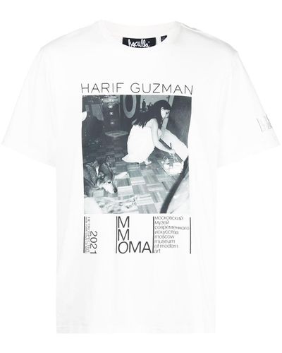 Haculla Red Light Graphic-print T-shirt - White