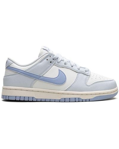 Nike Dunk Low Next Nature "blue Tint" Sneakers - White