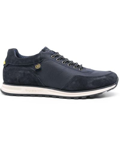 Bugatti Panelled Low-top Trainers - Blue