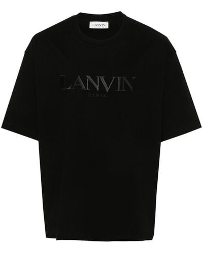 Lanvin Paris Oversized T-Shirt - Black