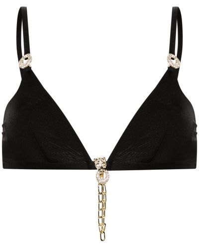 Agent Provocateur Haislee Triangle Bikini Top - Black