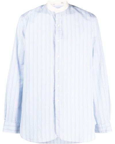 Polo Ralph Lauren Chemise en coton à fines rayures - Blanc