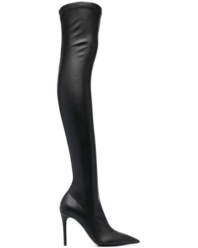 Stella McCartney Iconic 100mm Heeled Boots - Black