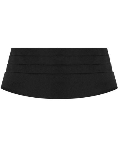 Dolce & Gabbana Cinturón con diseño plegable - Negro