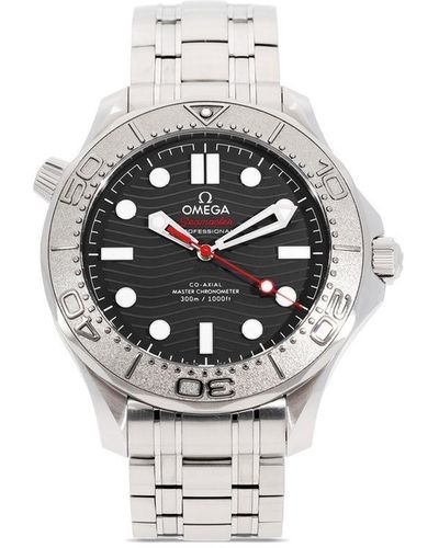 Omega 2022 Ongedragen Seamaster Diver 300m Nekton Edition Horloge - Wit