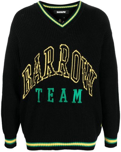 Barrow ロゴ セーター - ブラック