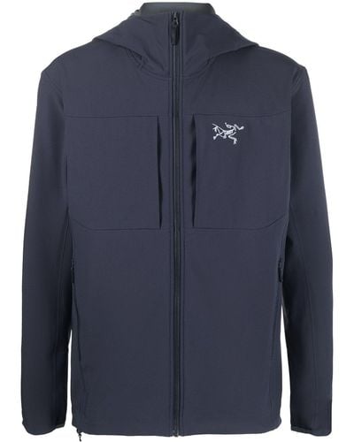 Arc'teryx Gamma Mx Zip-up Hooded Jacket - Blue