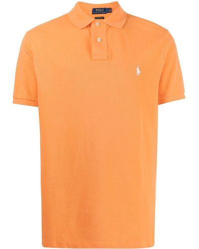 Polo Ralph Lauren ピケ ポロシャツ - オレンジ