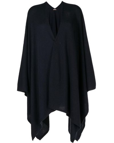 N.Peal Cashmere Organic-cashmere Handkerchief Jacket - Black