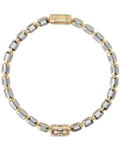 Officina Bernardi 18kt Gouden Lumen Dc Armband Met Diamant - Metallic