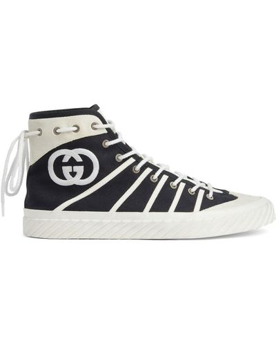 Gucci High-top GG Sneakers - White
