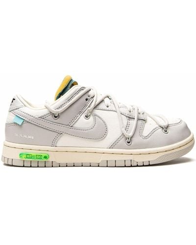 NIKE X OFF-WHITE Dunk Low "lot 42" Trainers - White