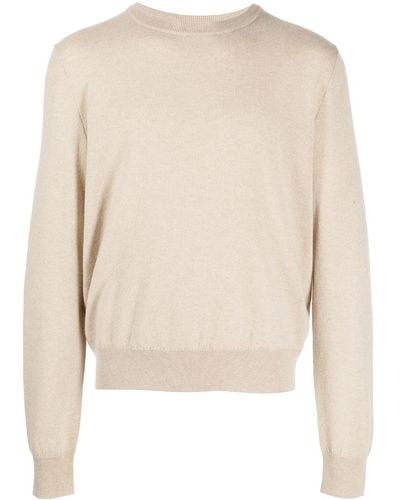 The Row Crewneck Cashmere Sweater - Brown