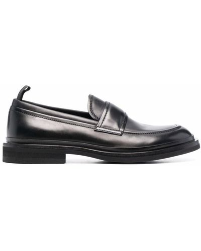 Officine Creative Slip-on Leather Loafers - Black