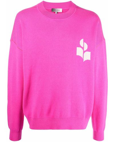Isabel Marant ロゴ セーター - ピンク