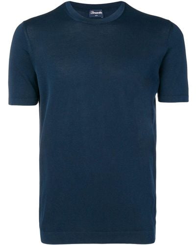 Drumohr ニット Tシャツ - ブルー