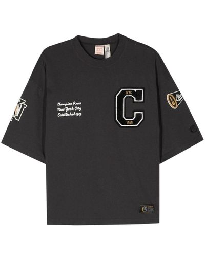Champion Reverse Weave Cotton T-shirt - Black