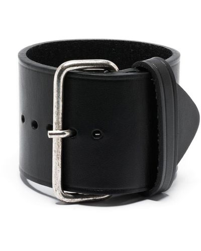 Fabiana Filippi Buckled Leather Bracelet - Black