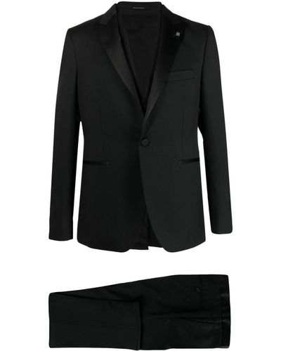 Tagliatore Dinner Suit Set - Black
