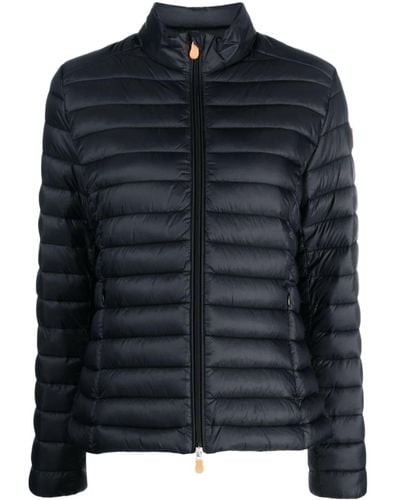Save The Duck Carly Zip-up Puffer Jacket - Black