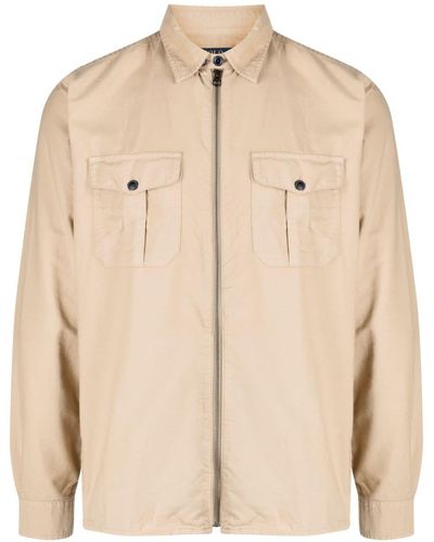 Polo Ralph Lauren Long-sleeve Zipped Shirt - Natural