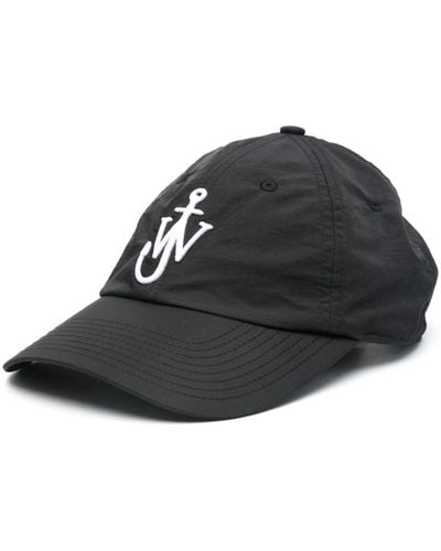 JW Anderson Anchor-logo Baseball Cap - Black