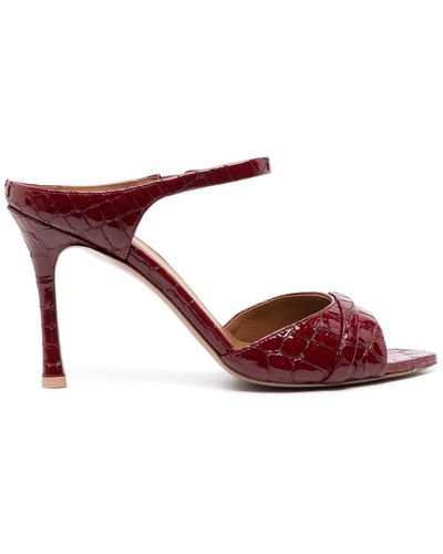 Malone Souliers Una Leren Pumps - Rood