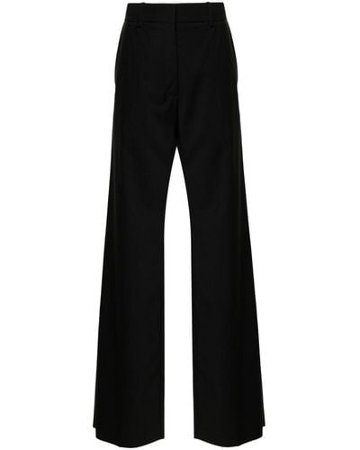 Valentino Garavani Mid-rise Tailored Trousers - Black
