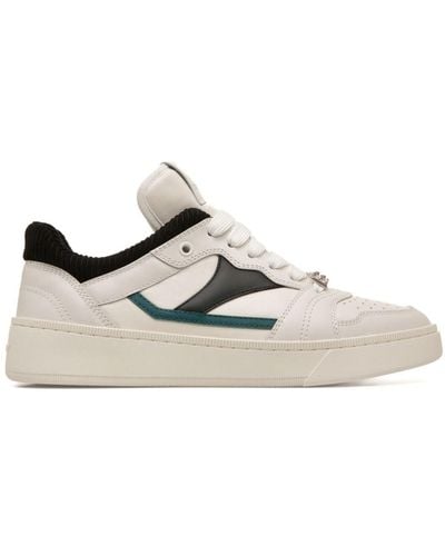 Bally Royalty Leather Trainers - White