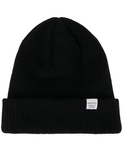 Norse Projects Knitted Beanie - Black