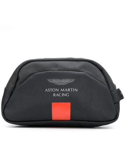Hackett Aston Martin Racing Wash Bag - Black