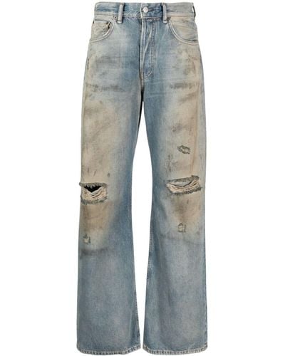 Acne Studios 2021 Ruimvallende Jeans - Blauw