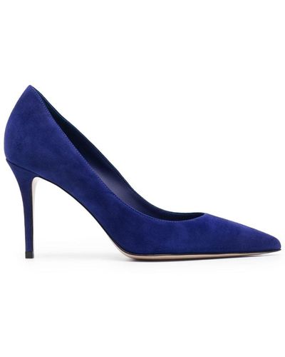 Le Silla Eva 100mm Stiletto Court Shoes - Blue