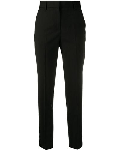 MSGM High-rise Slim-fit Pants - Black