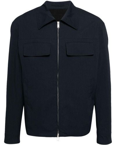Lardini Zipped lightweight jacket - Blau