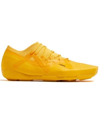 Coperni X Puma 90sqr Square-toe Sneakers - Yellow