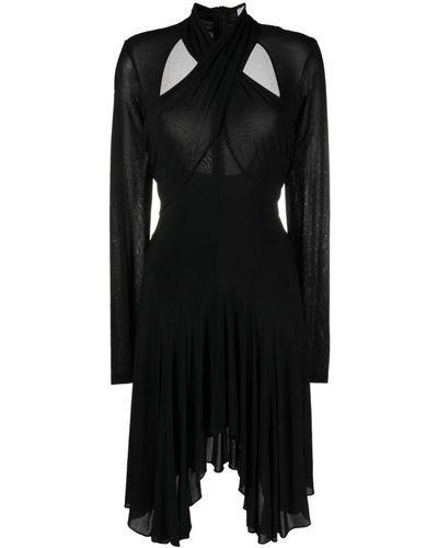 Isabel Marant Payton Cut-out Asymmetric Dress - Black