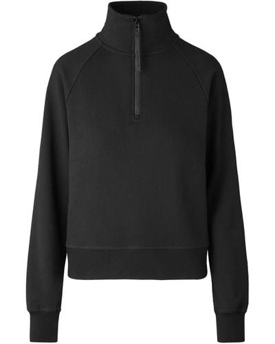 Canada Goose Half-zip Sweatshirt - Black