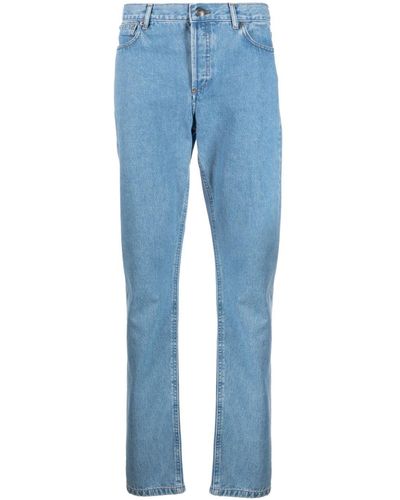 A.P.C. Straight-leg Denim Jeans - Blue