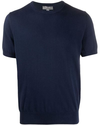 Canali ニット Tシャツ - ブルー