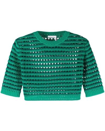 See By Chloé Cropped Top - Groen