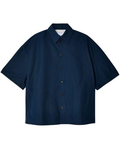 Bottega Veneta Camisa de manga corta - Azul