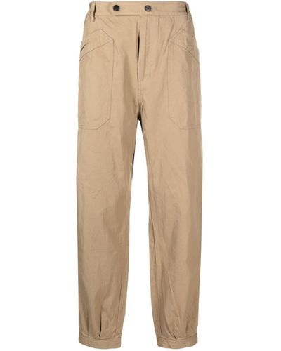 Visvim Carrol Chino Met Wijde Pijpen - Naturel