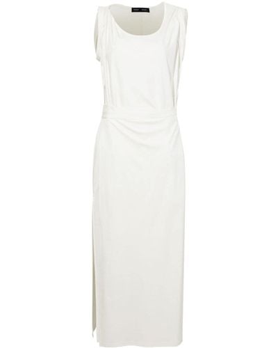 Proenza Schouler Lynn Organic Cotton Midi Dress - White
