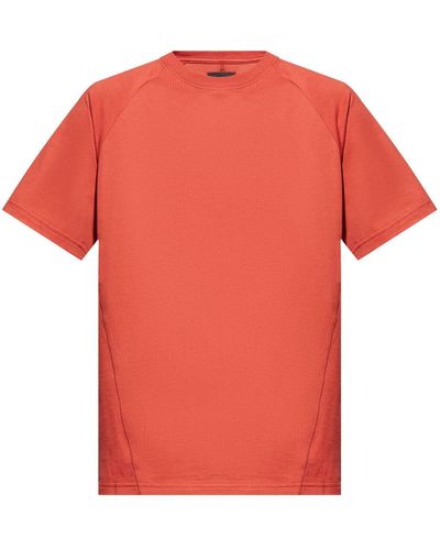 Converse T-shirt en coton à logo imprimé - Rouge