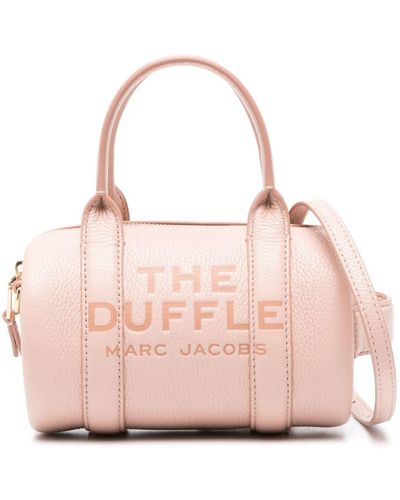 Marc Jacobs The Mini Duffle Leren Tas - Roze